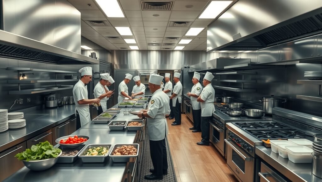 Cozinhas profissionais: segredos para eficiência e qualidade